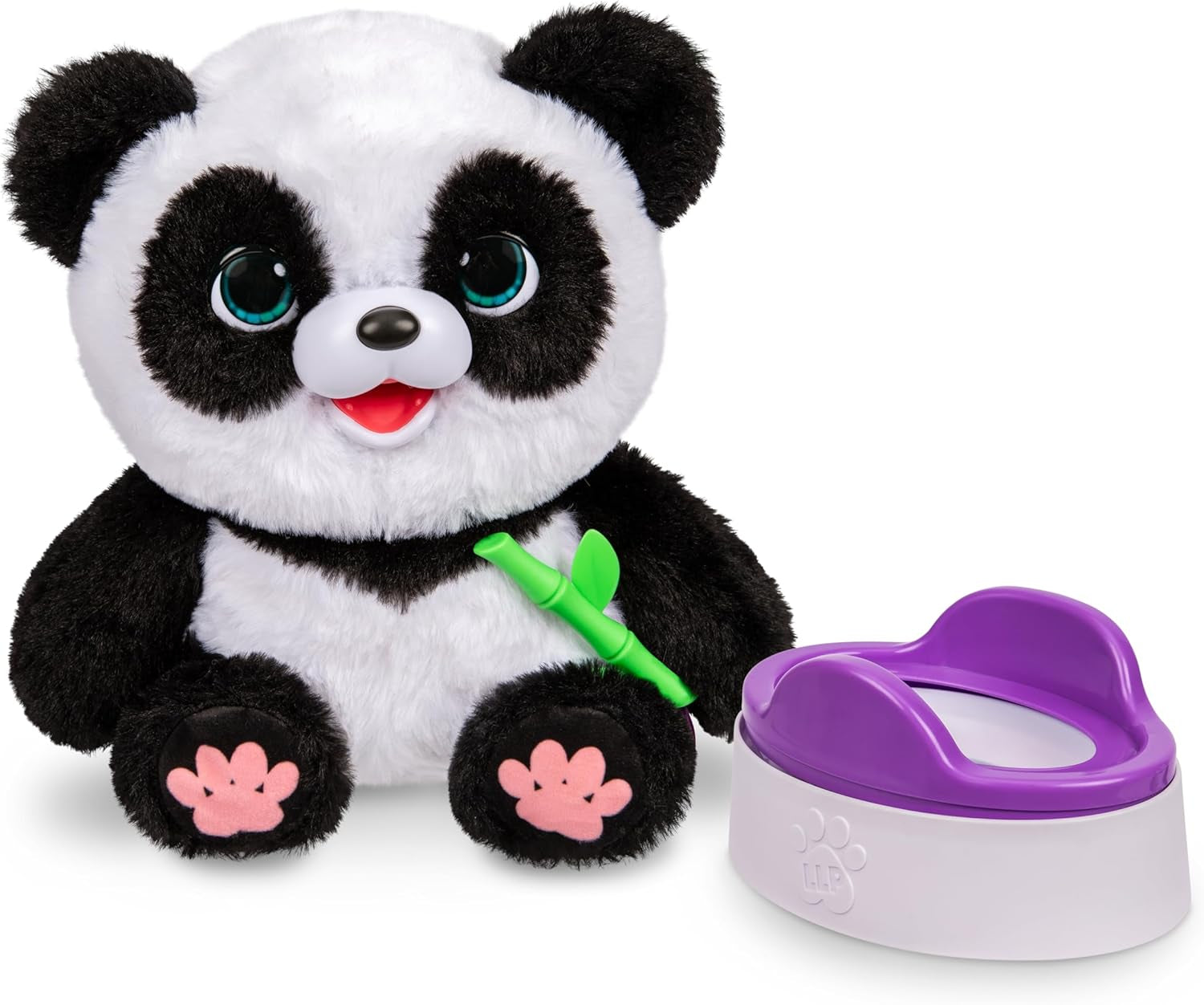 Little Live Pets My Baby Talking Panda | Chuchu Interactive Plush Toy (50+ Sounds)