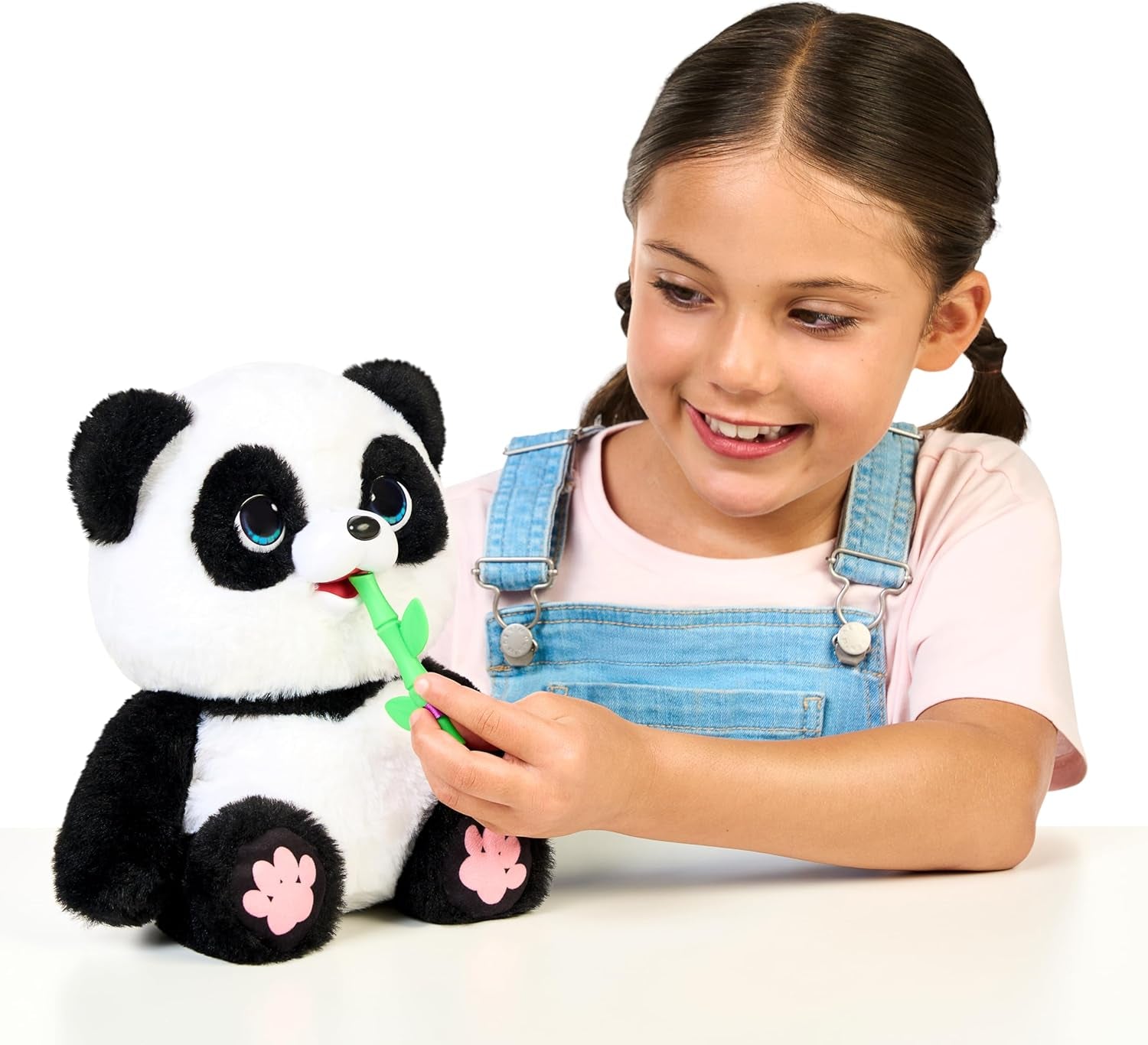 Little Live Pets My Baby Talking Panda | Chuchu Interactive Plush Toy (50+ Sounds)