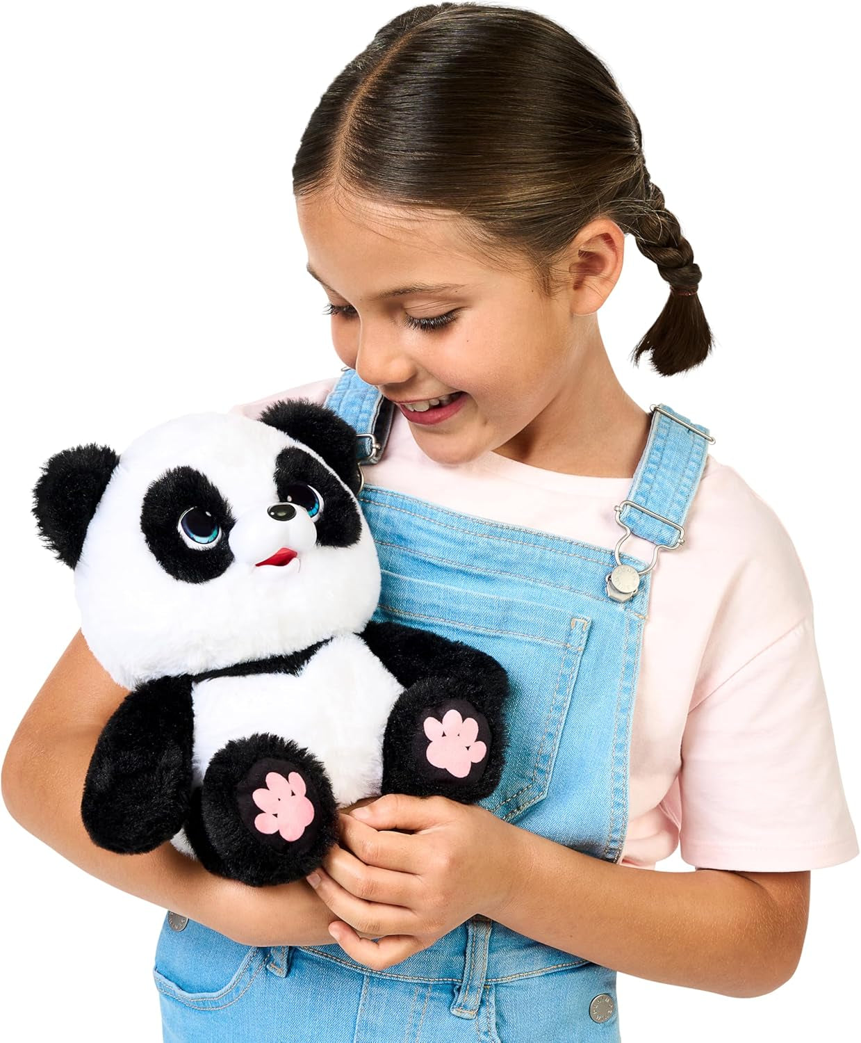Little Live Pets My Baby Talking Panda | Chuchu Interactive Plush Toy (50+ Sounds)