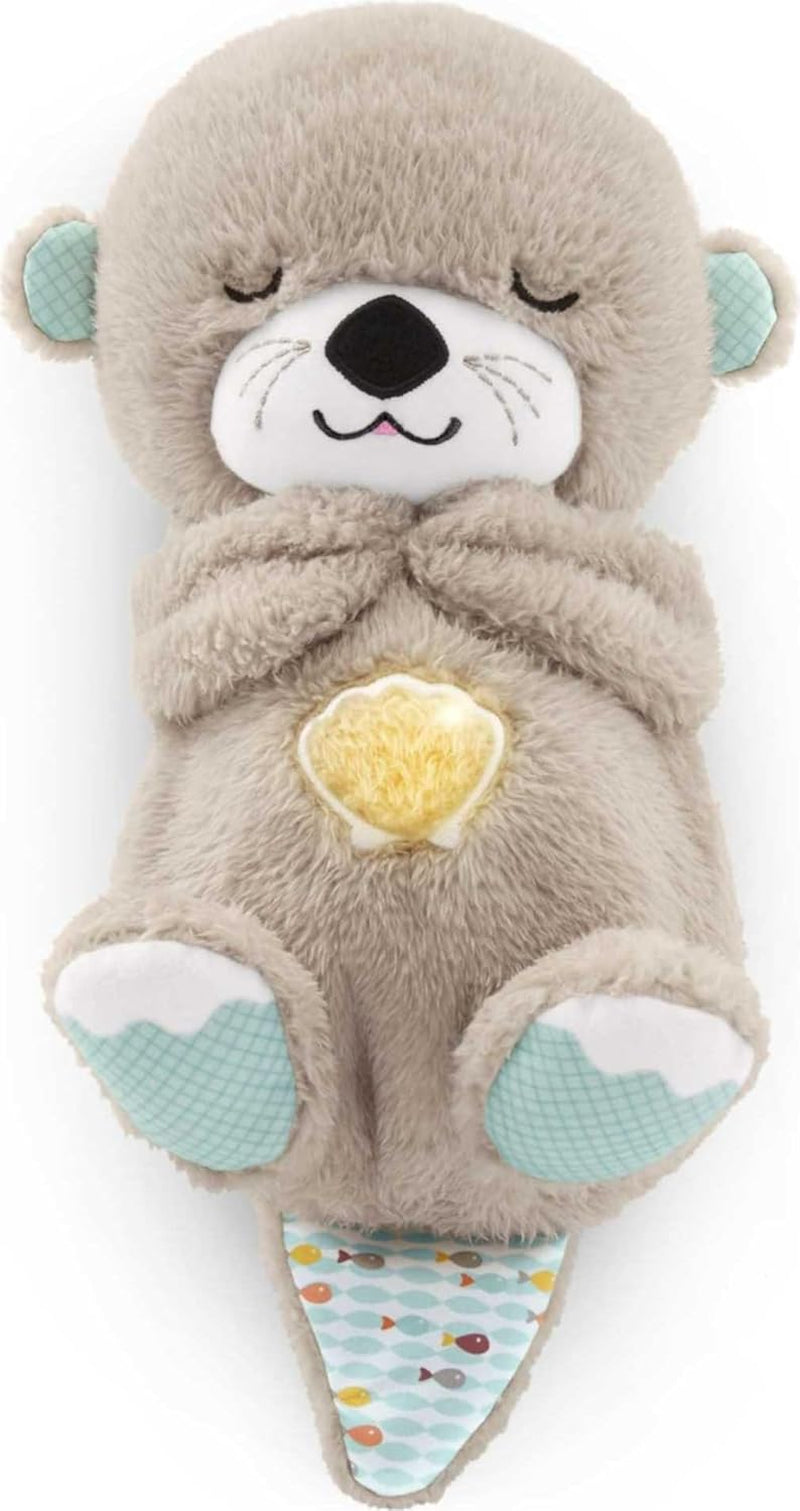 Fisher-Price Soothe ’n Snuggle Otter – Plush Baby Sound & Light Sleep Soother