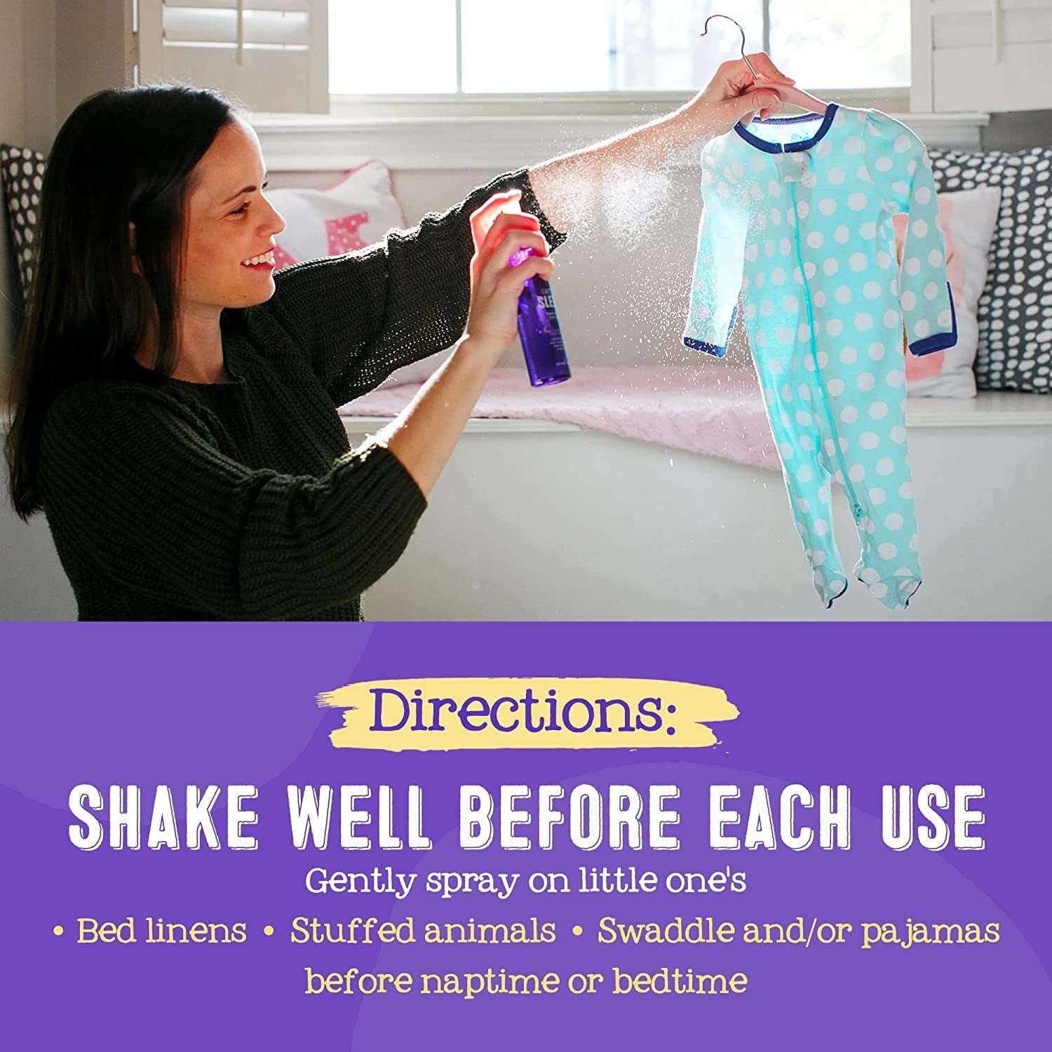 Oilogic Slumber & Sleep Spray – Baby & Toddler Essential Oil Bedtime Mist (2-Pack)