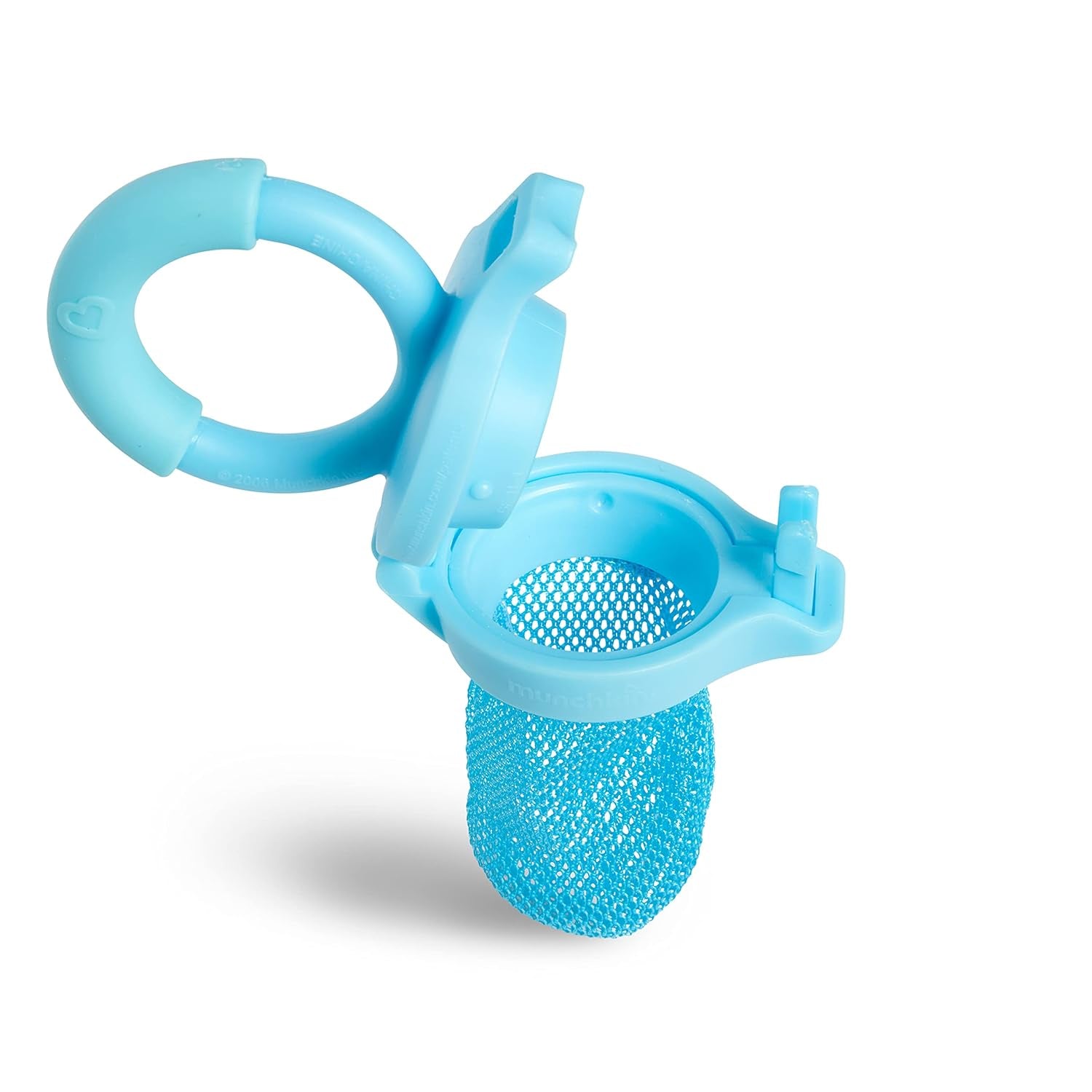 FreshFeeder™ Baby Fruit Feeder Pacifier – 2 Pack (Blue/Mint) | Safe Fresh Food Teething Feeder for Infants & Toddlers